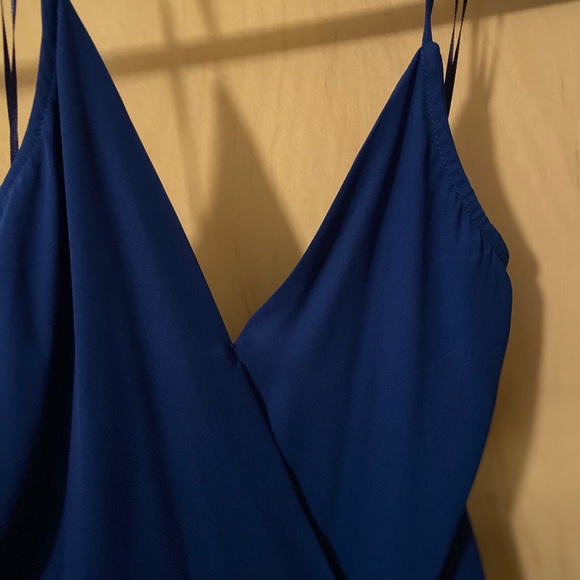 Royal Blue Halter - Picture 2 of 5